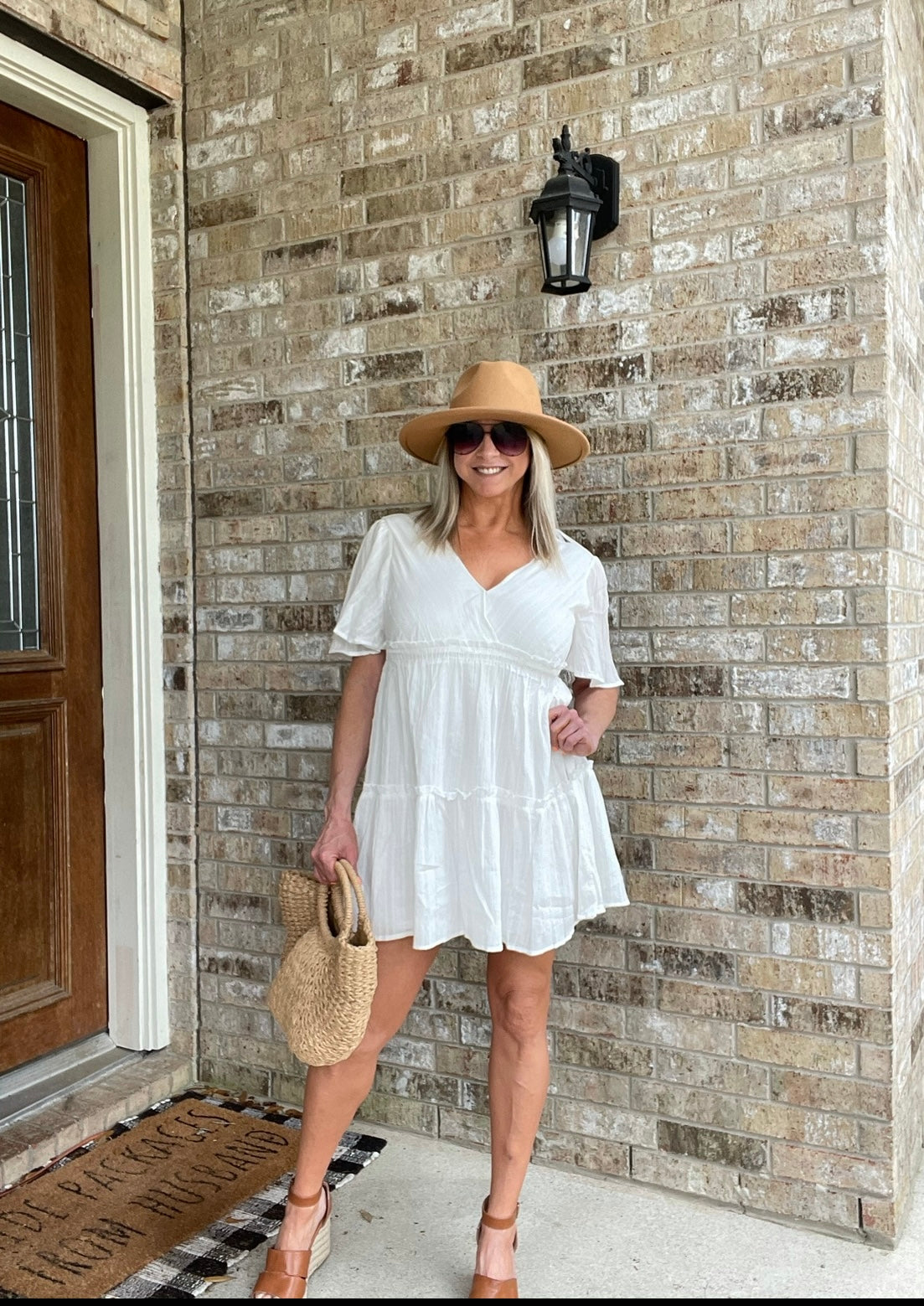 Beach All Day White Dress