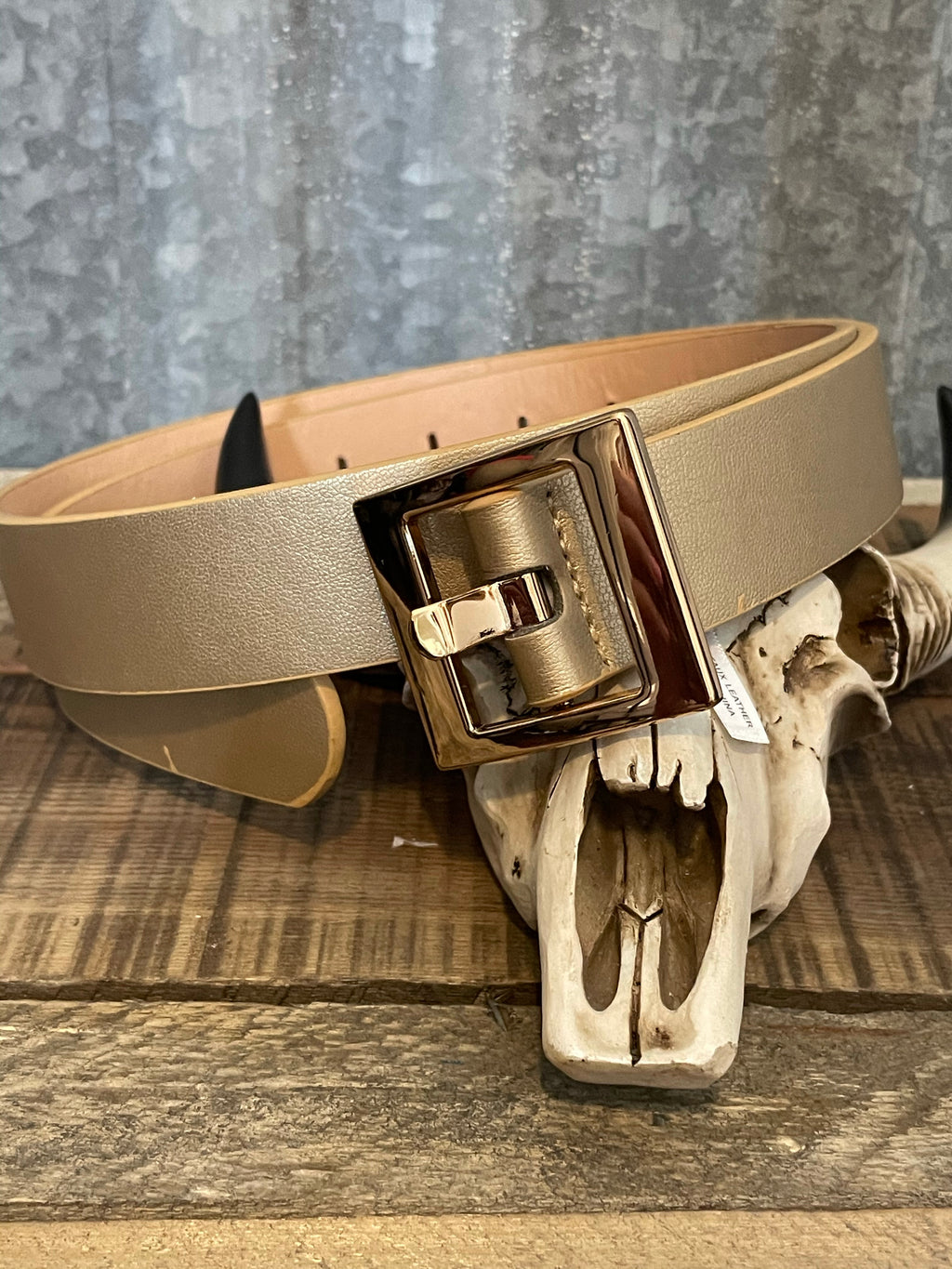 Gold Wide Belt