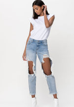 The Madison Extreme Slim Boyfriend Jeans